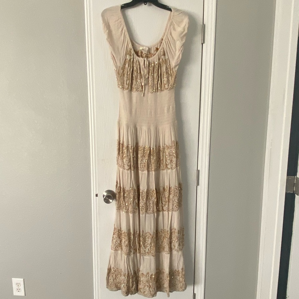 Brand new sequins maxi dress
